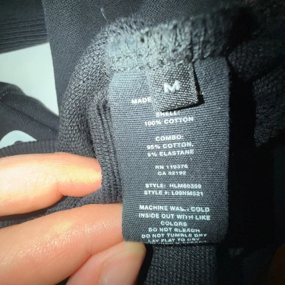 Helmut Lang Black Hoodie